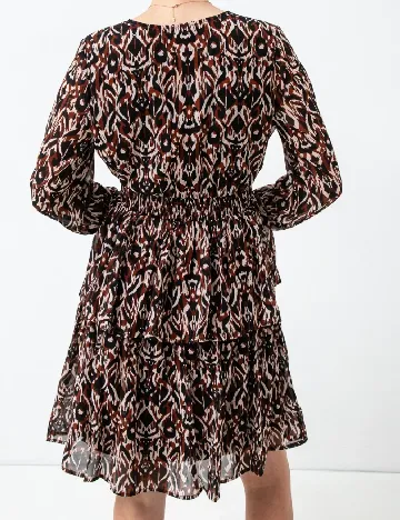 Rochie scurta Vero Moda, maro