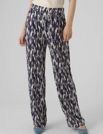 Pantaloni Vero Moda, bleumarin