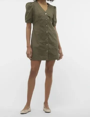 Rochie scurta Vero Moda, verde