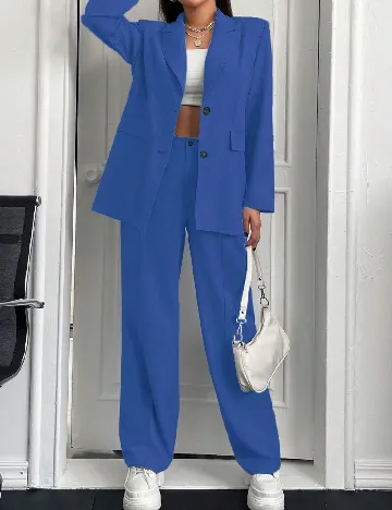 Costum SHEIN, albastru