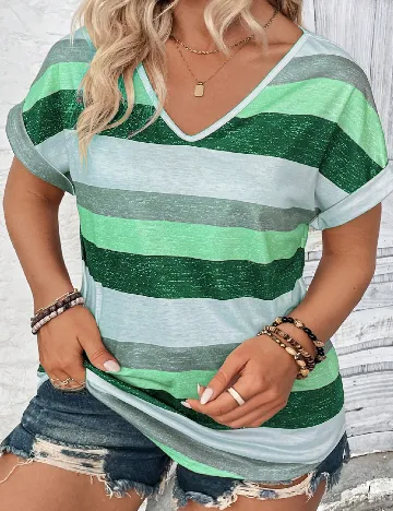 Tricou SHEIN CURVE, mix culori