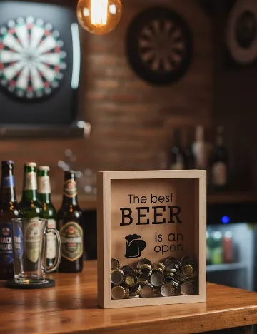 Pusculita pentru capace, maro deschis Maro