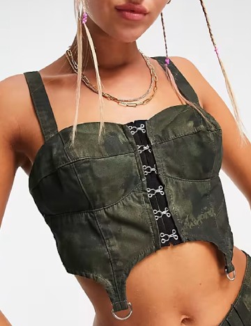 Top ASOS, verde