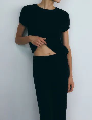 Pijama Reserved, negru