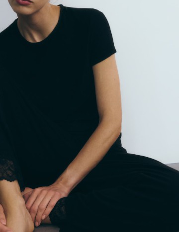 Pijama Reserved, negru
