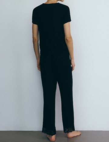 Pijama Reserved, negru