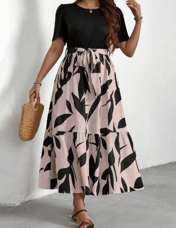 Rochie lunga SHEIN CURVE, negru