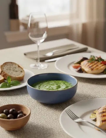 Bol 225 ml Amely Jones, albastru Albastru