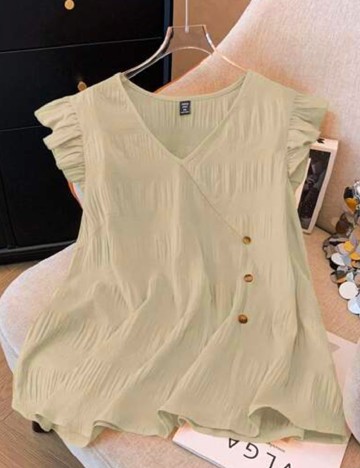 Bluza SHEIN CURVE, bej