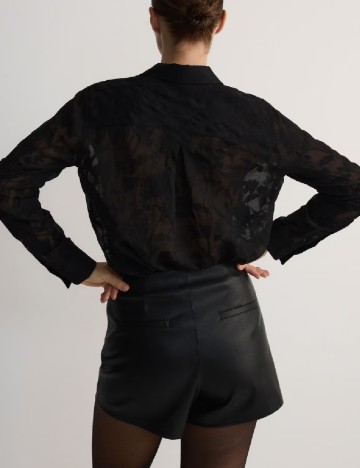 Fusta pantalon Reserved, negru