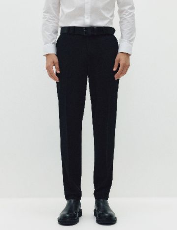 Pantaloni Reserved, negru