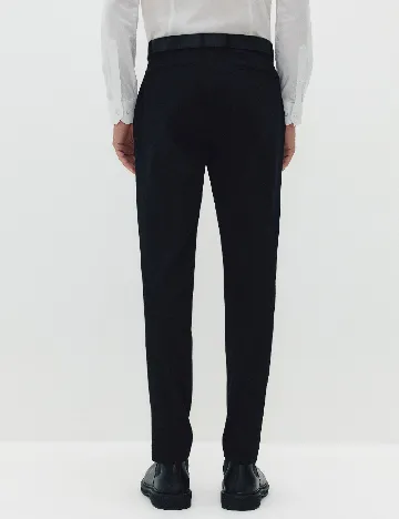 Pantaloni Reserved, negru