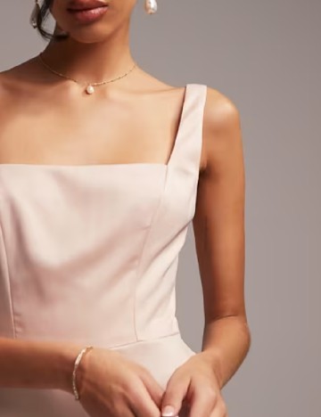 Rochie lunga ASOS, roz