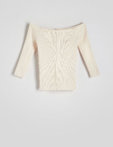Bluza Reserved, ecru