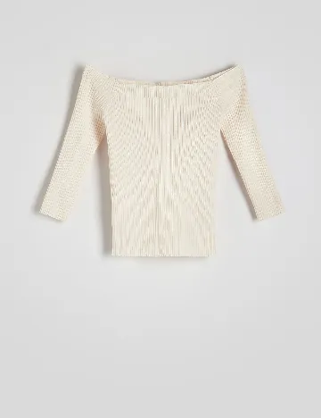 Bluza Reserved, ecru