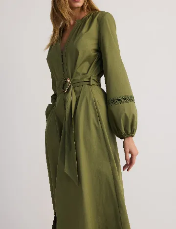Rochie medie Reserved, verde