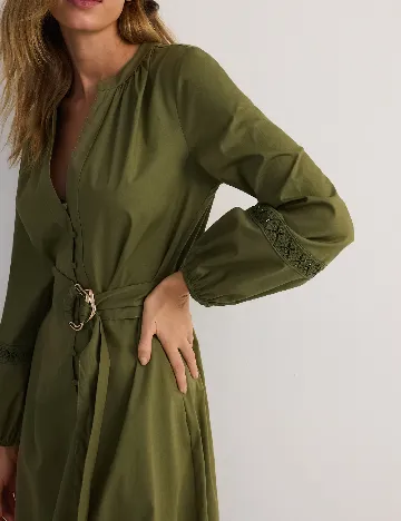 Rochie medie Reserved, verde
