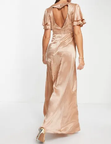 Rochie lunga Top Shop, maro