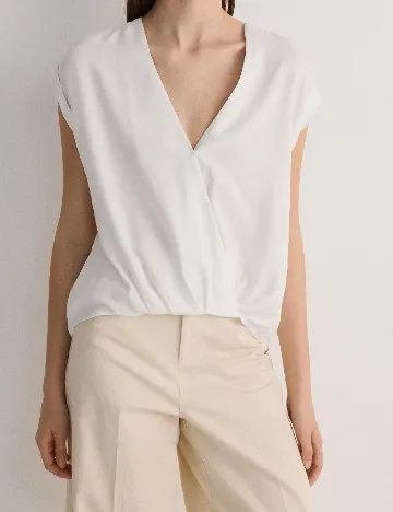 Bluza Reserved, alb