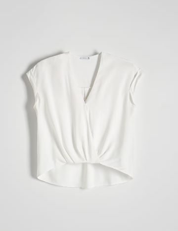 Bluza Reserved, alb