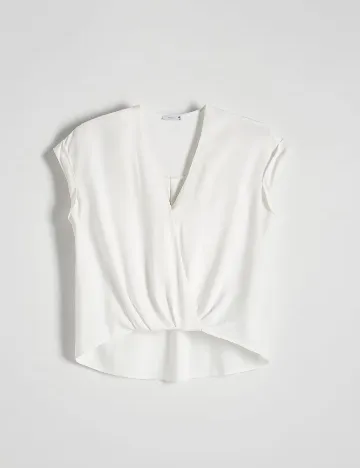 Bluza Reserved, alb