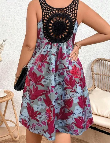 Rochie scurta SHEIN CURVE, mix culori