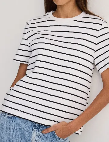 Tricou Reserved, alb