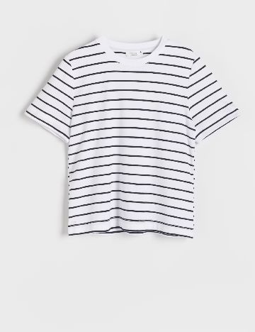 Tricou Reserved, alb