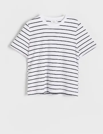 Tricou Reserved, alb