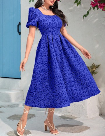 Rochie medie SHEIN, albastru
