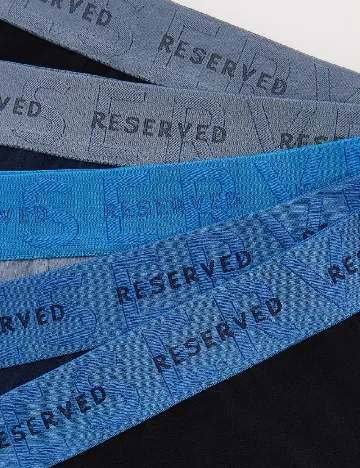 Set Boxeri 5 perechi Reserved, mix culori