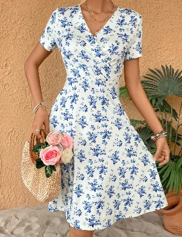 Rochie scurta SHEIN, alb
