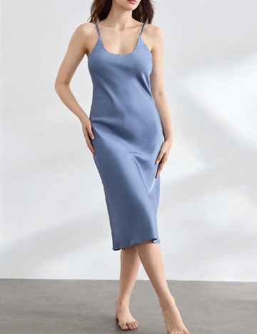 Rochie de noapte SHEIN, albastru