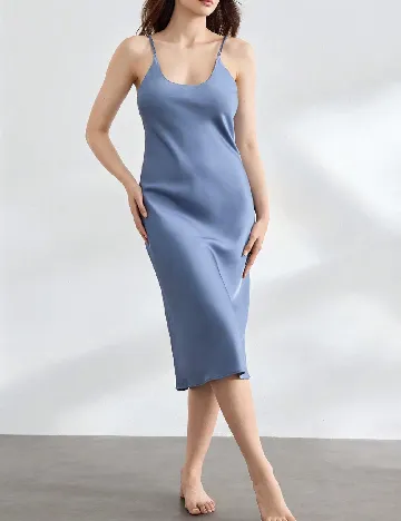 Rochie de noapte SHEIN, albastru