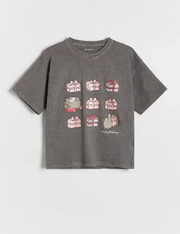 Tricou Reserved, gri