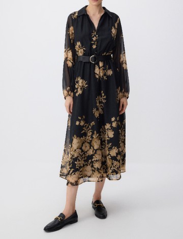 Rochie medie Reserved, negru