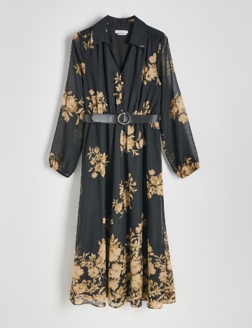 Rochie medie Reserved, negru