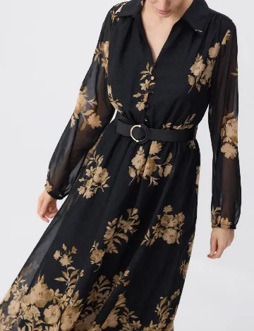 Rochie medie Reserved, negru