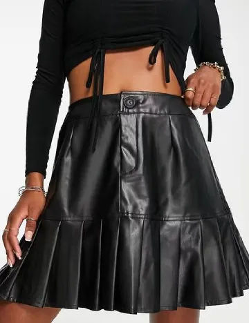 Fusta Threadbare, negru