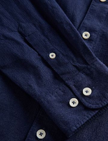 Camasa Reserved, bleumarin