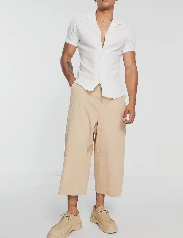 Pantaloni ASOS, crem