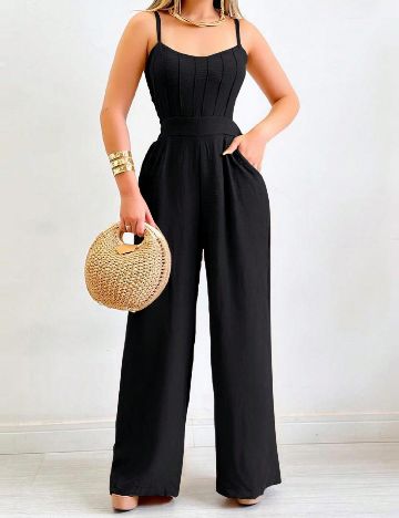 Salopeta SHEIN, negru