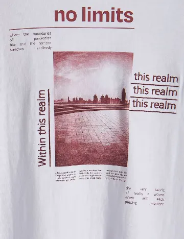 Tricou Reserved, alb