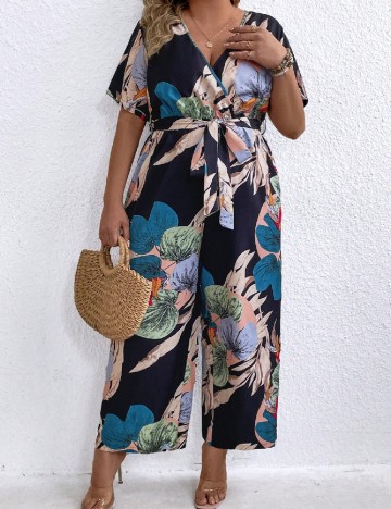 Salopeta SHEIN CURVE, mix culori