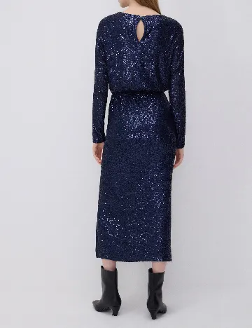 Rochie medie Reserved, bleumarin inchis