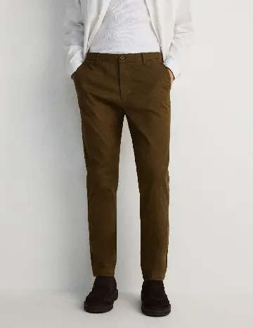 Pantaloni Reserved, kaki