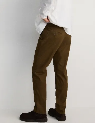 Pantaloni Reserved, kaki