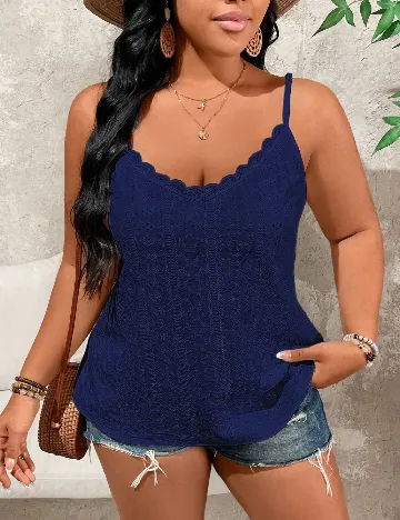 Maiou SHEIN CURVE, albastru
