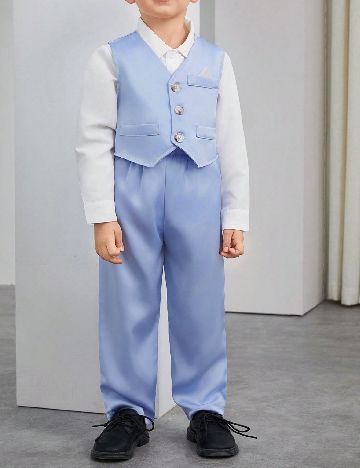 Compleu Shein Kids, albastru
