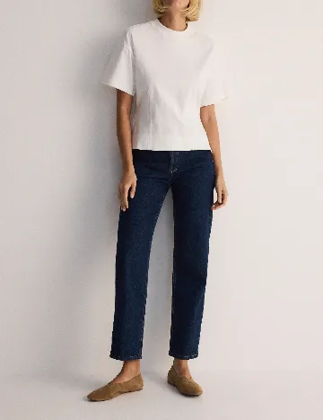 Tricou Reserved, alb
